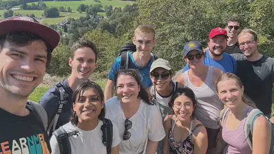September, 2023. Left to right: Randolph Helfrich, Frank van Schalkwijk, Neha Binish, Mariana Lomelí Fernández, Matthias Anwander, Isabel Raposo, Gabriela Iwama, Janna Lendner, Michael Hahn, Laura Heidiri, Jonas Terlau, Jan Martini