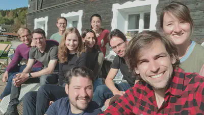 October, 2022. Left to right: Jan Martini, Jonas Terlau, Markus Kopf, Kirsti Brandes, Michael Hahn, Isabel Raposo, Gabriela Iwama, Frank van Schalkwijk, Randolph Helfrich, Janna Lendner